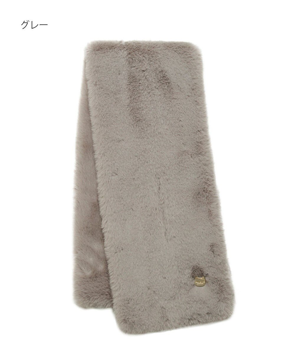 MOONBAT 【FUDGE11月号掲載】PAUL & JOE ACCESSOIRES フェイクファービッグマフラー 