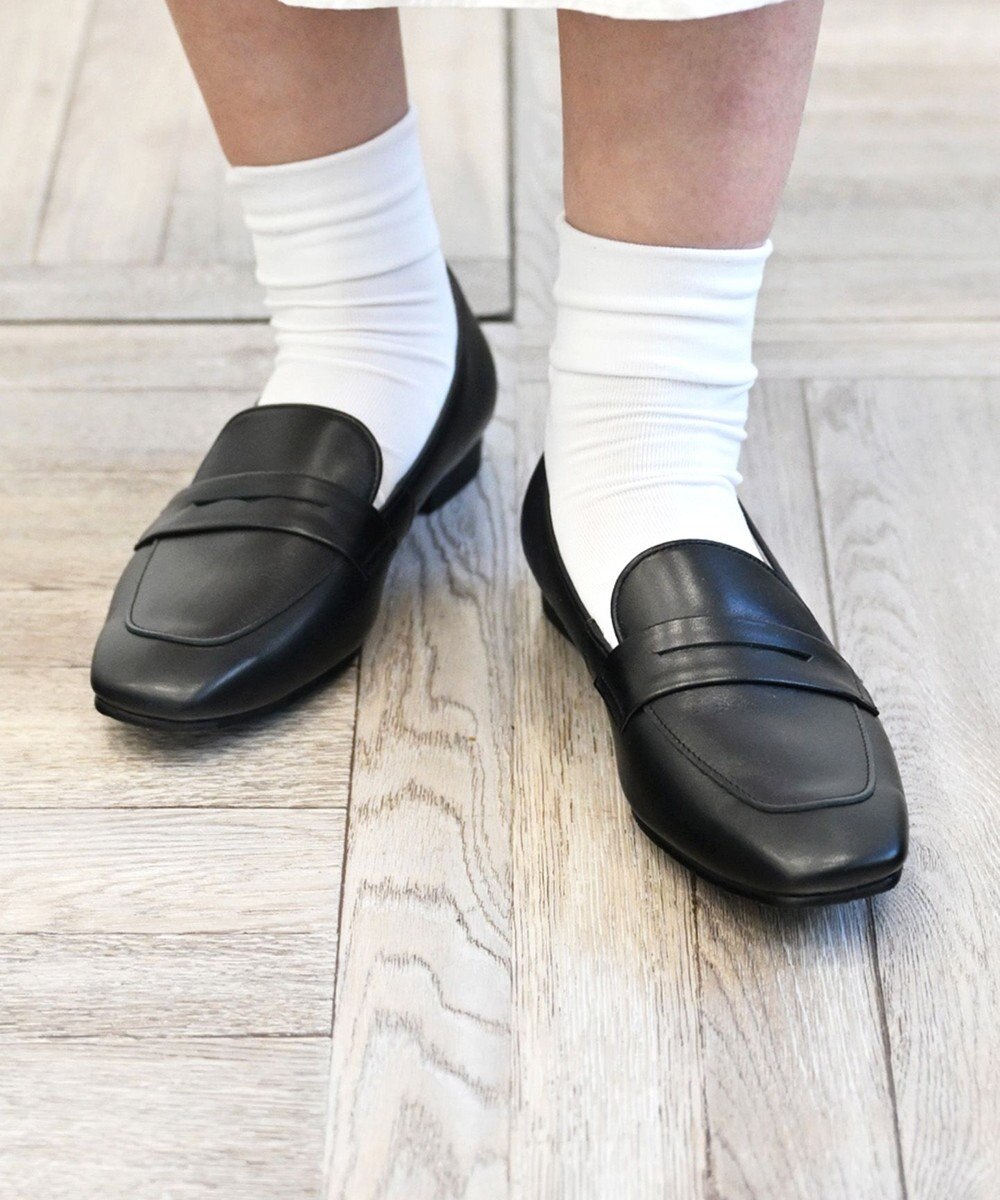 Pointer 日本製 本革シンプルローファー 