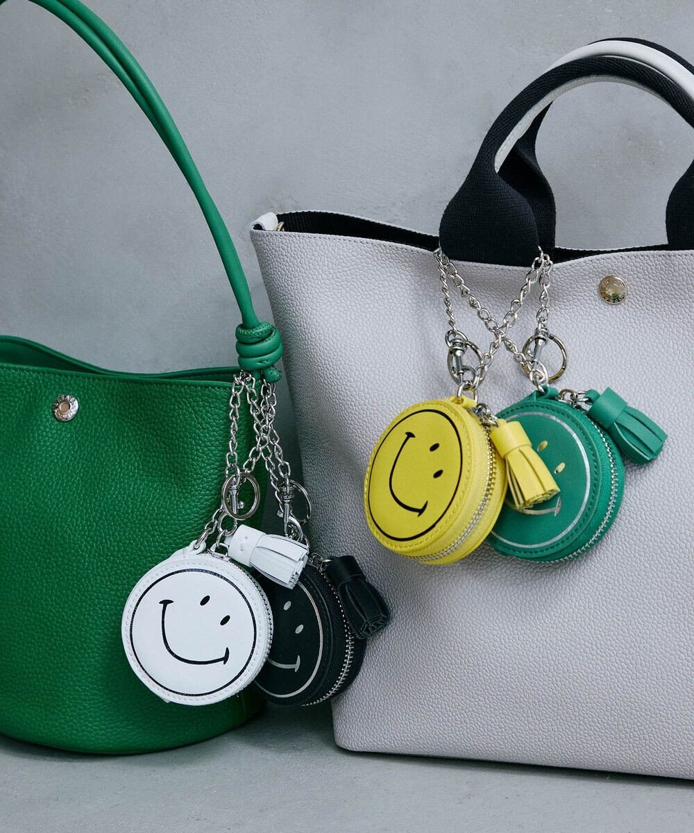TOPKAPI 【新色追加】【Breath TOPKAPI】SMILE COLLECTION スマイル ラウンド ポーチ / チャーム 
