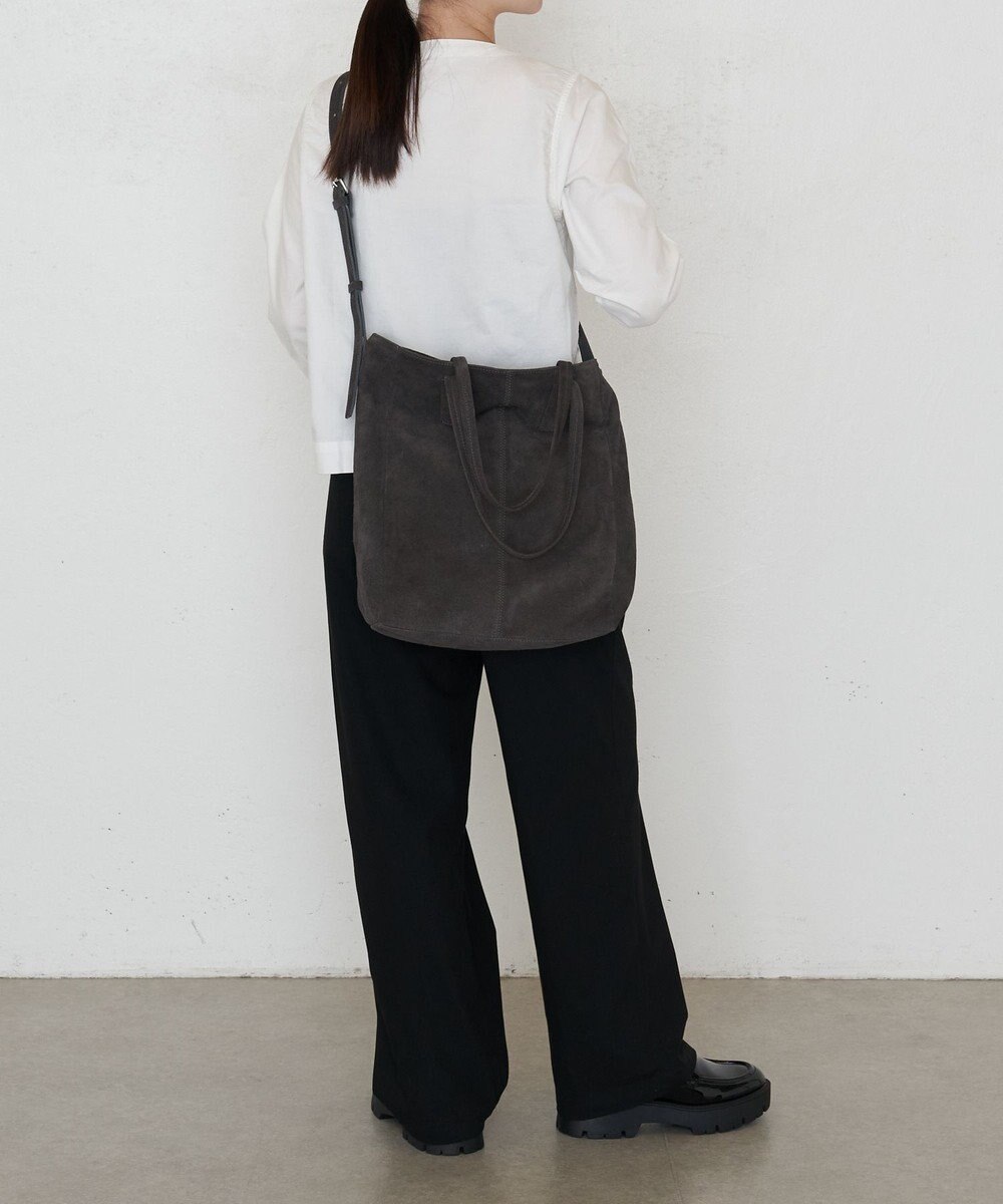 russet スエード2WAYトートバッグ(CE-1577) 