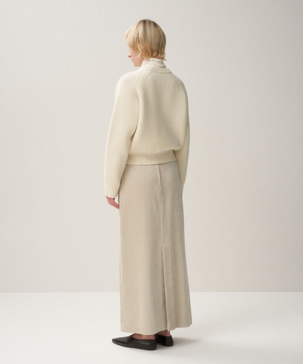 ATON 5W COTTON CORDUROY | ペンシルスカート 