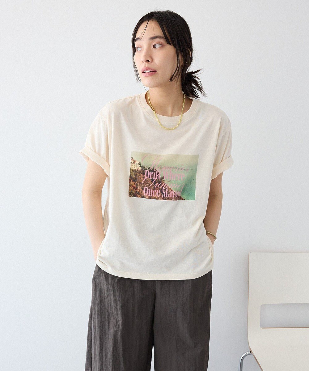 CRAFT STANDARD BOUTIQUE フォトプリントＴシャツ 