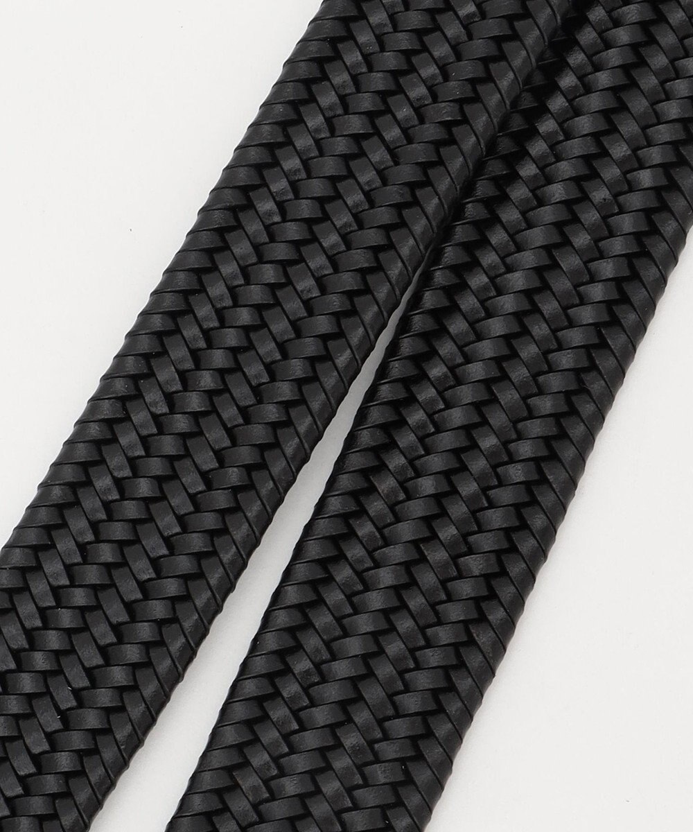 JOSEPH ABBOUD 【キングサイズ・イタリア素材・ストレッチ・日本製】 ストレッチレザー ベルト　30㎜ 