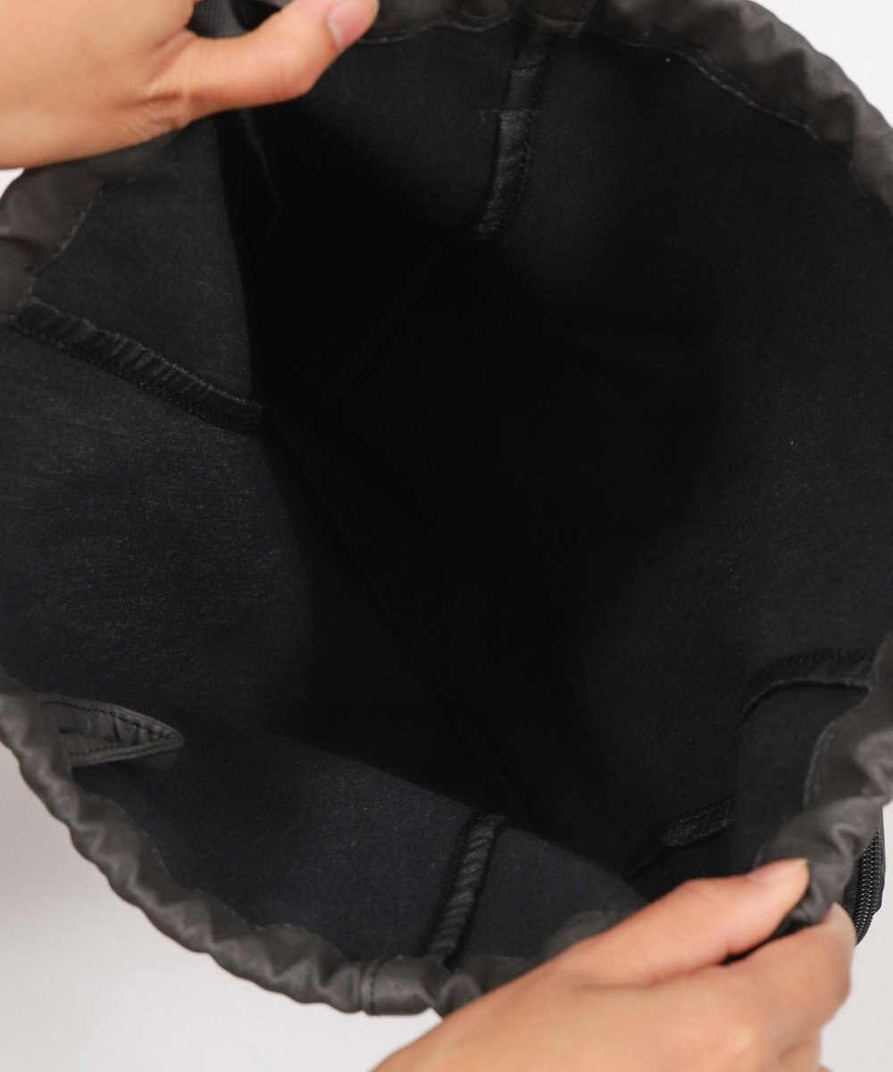 WEGO PUポケットデザインナップサック 