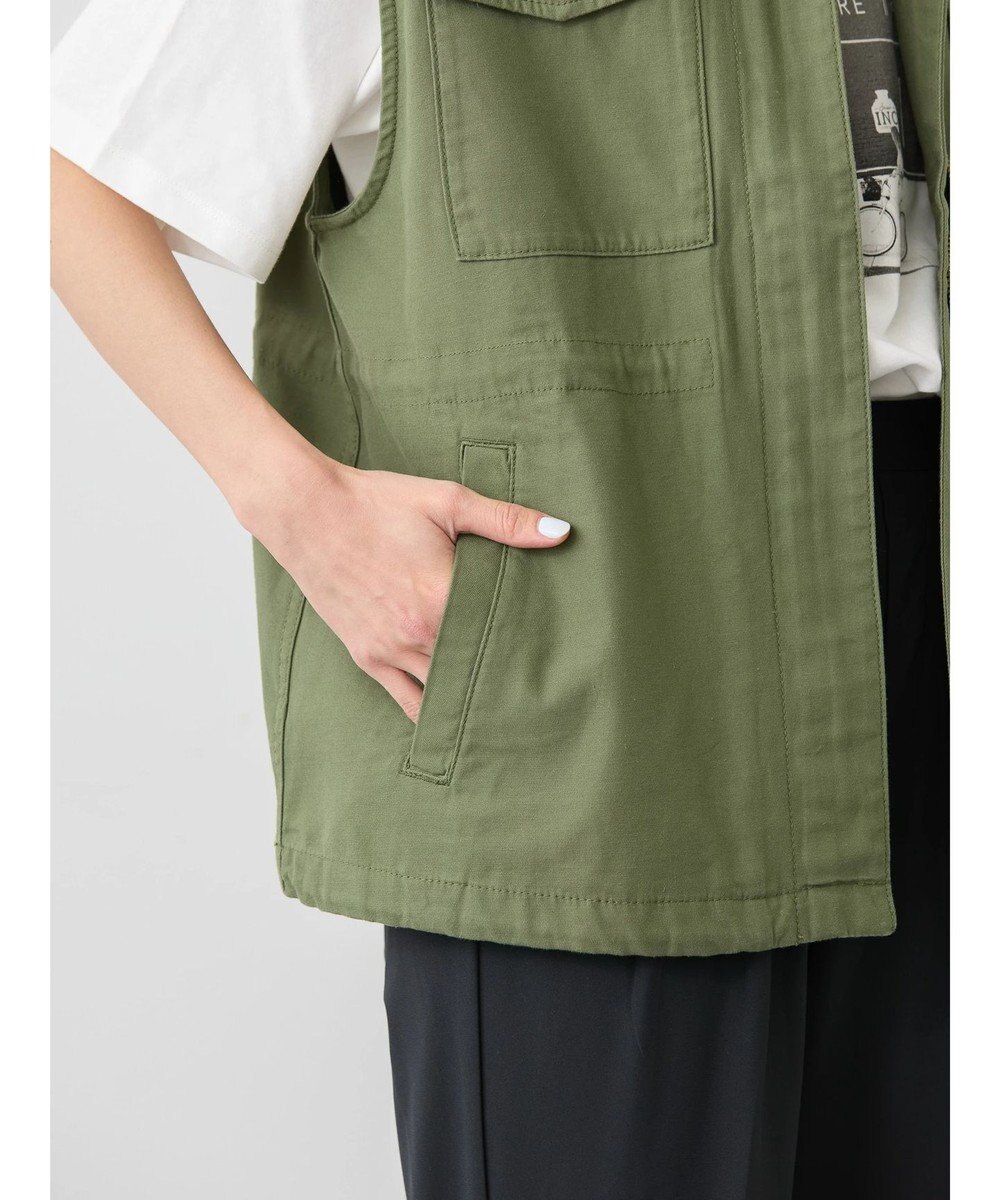 AMERICAN HOLIC ミリタリーアウトポケットベスト 