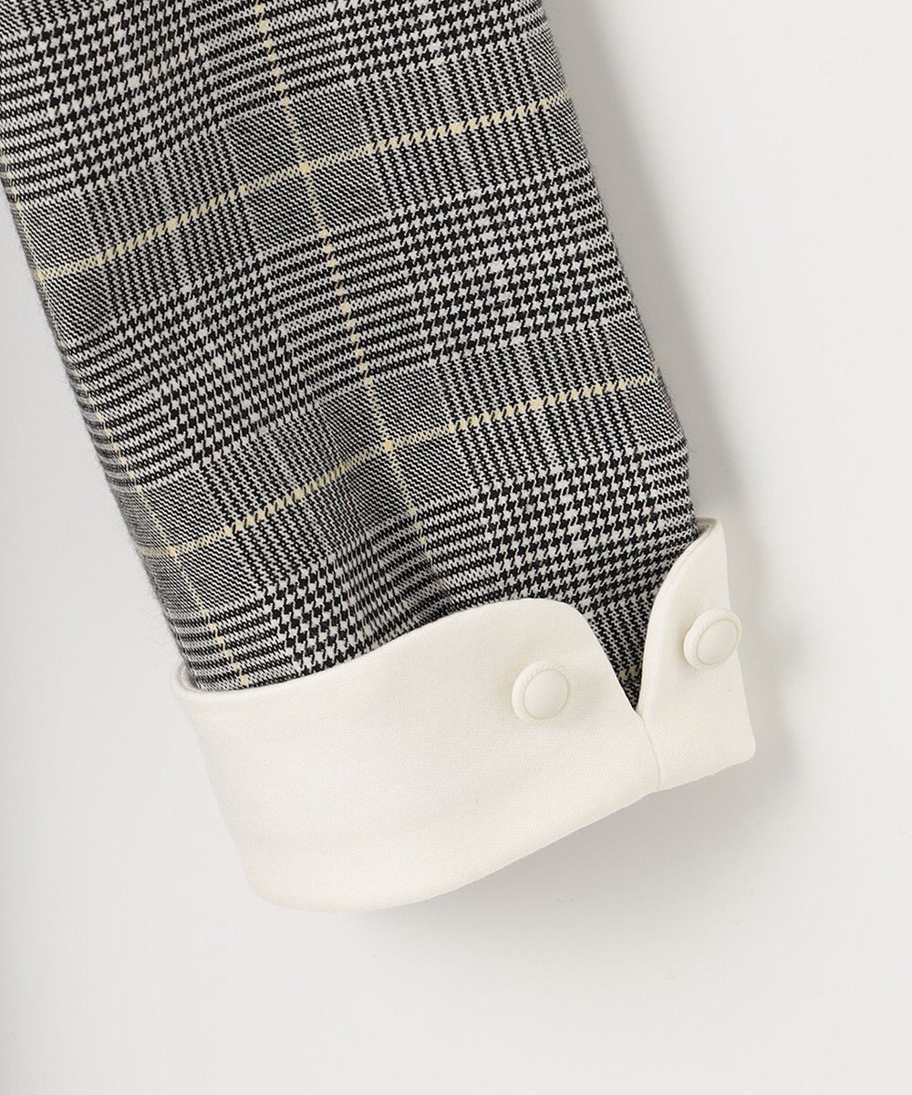 組曲 KIDS 【110-140cm】グレンチェック ワンピース 