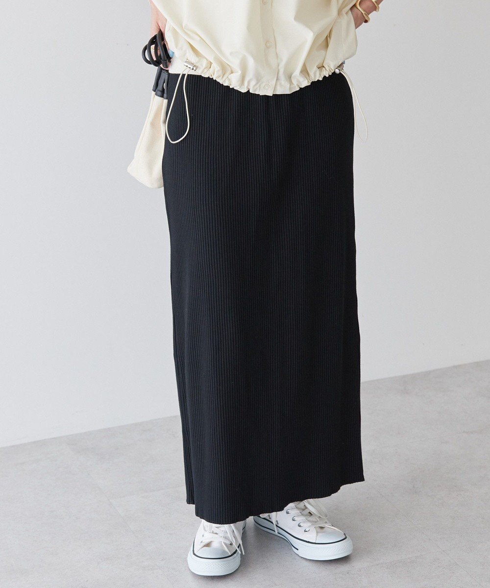 AMERICAN HOLIC 【WEB限定】針抜きテレコタイトスカート 