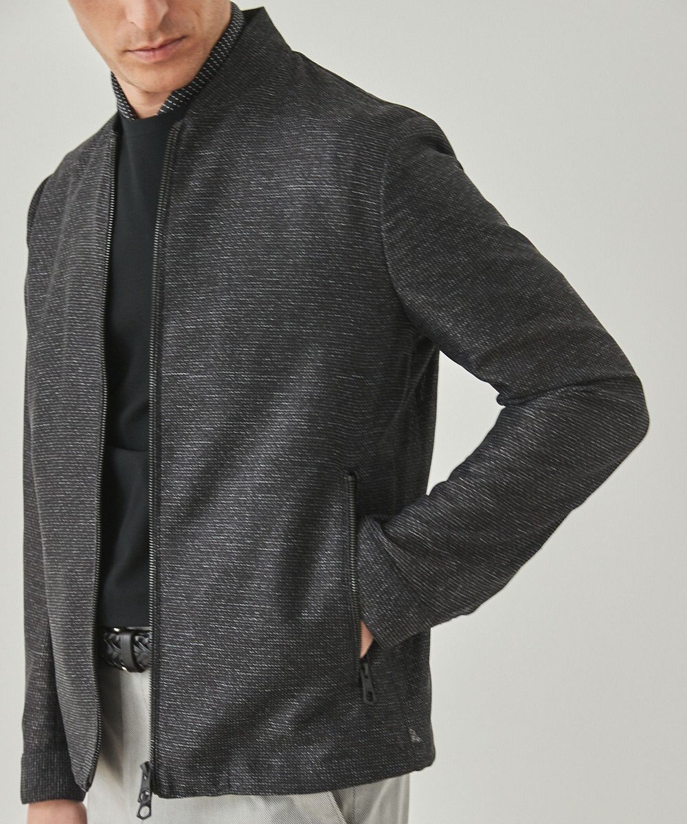GOTAIRIKU 新素材【洗える/シワになりにくい/ストレッチ】カラミプリント MA-１ブルゾン 