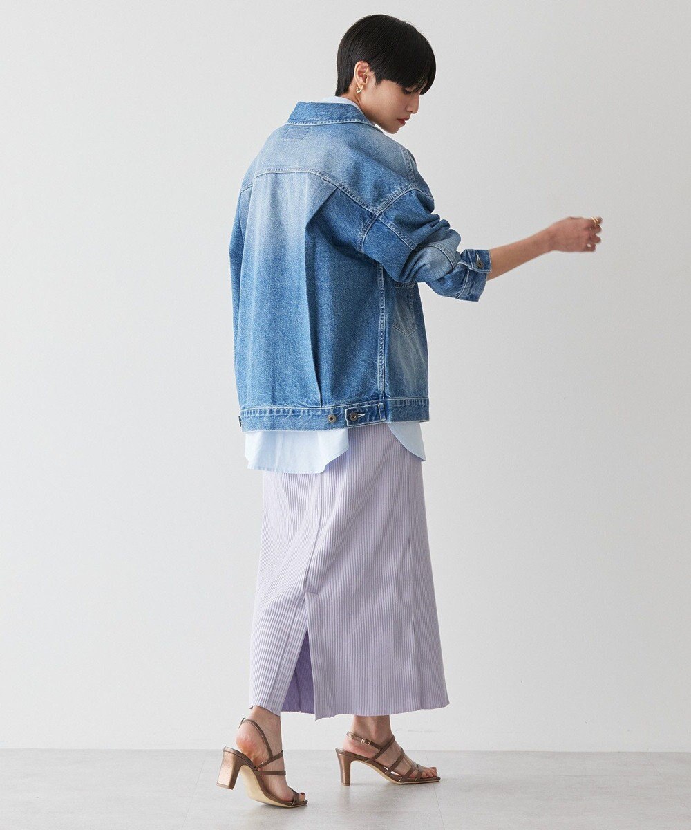 AMERICAN HOLIC 【WEB限定】針抜きテレコタイトスカート 