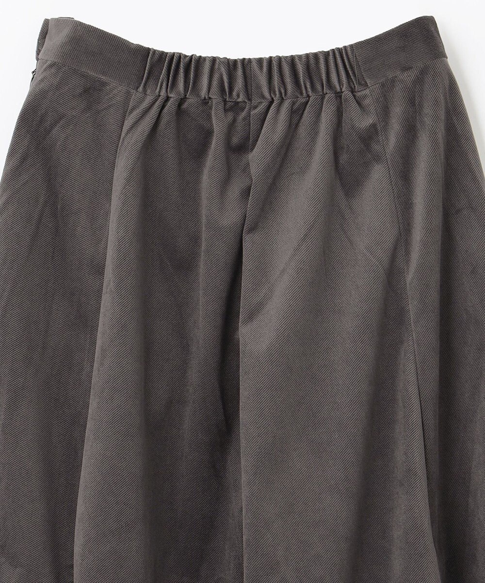 ANY 【洗濯機可】エステルベロア ガウチョパンツ 