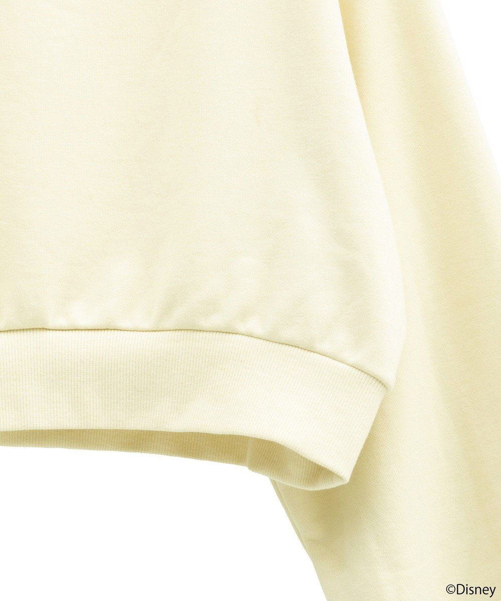 earth music&ecology 【予約】Disney/キラキラモチーフ刺繍オフショルスウェット 