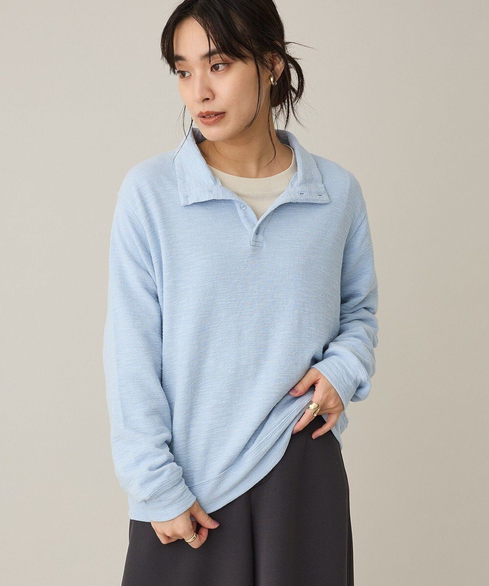 CRAFT STANDARD BOUTIQUE スタンドネックデザインプルオーバー 