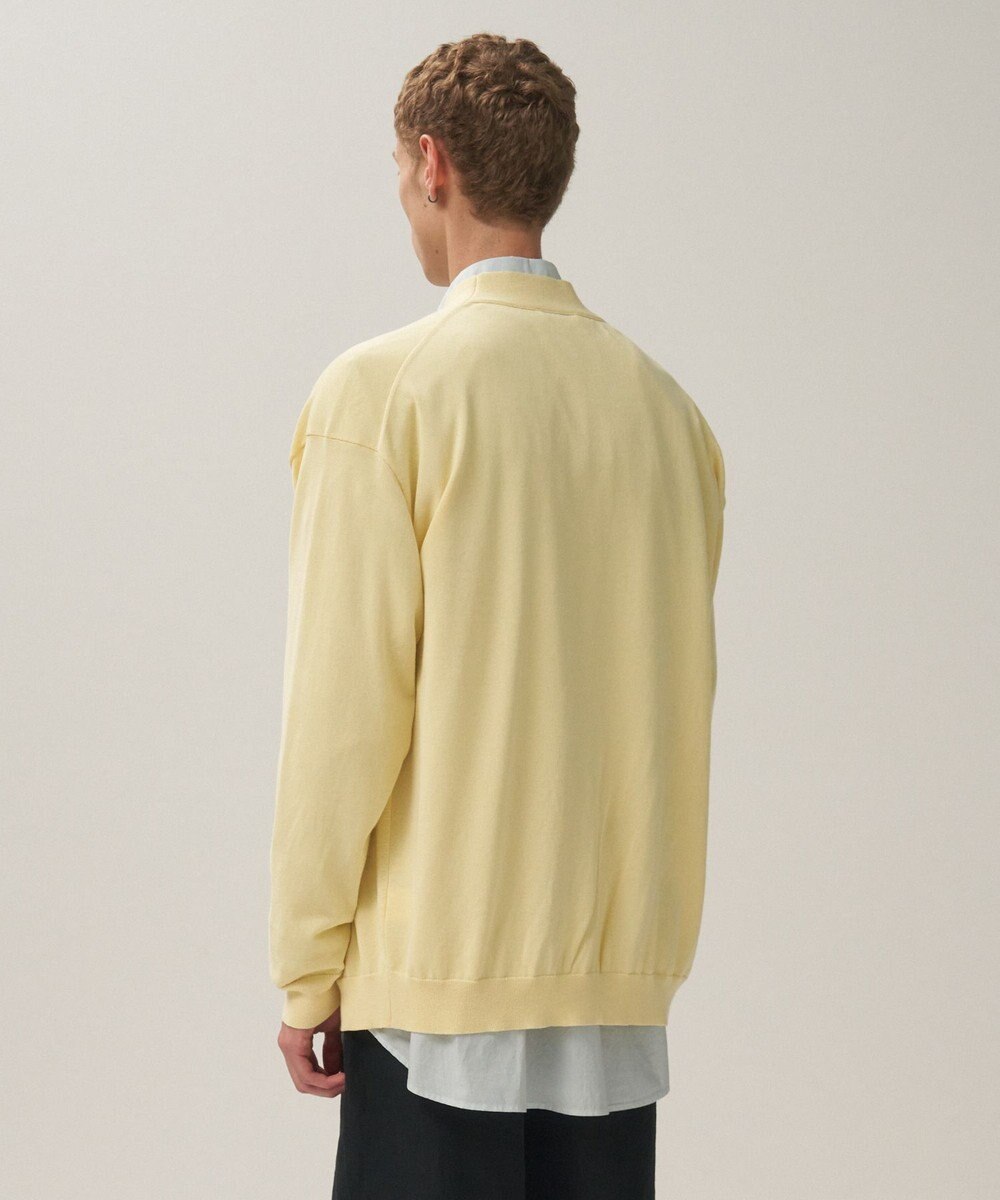 ATON COTTON WASHI KNIT | オーバーサイズニットカーディガン - UNISEX 