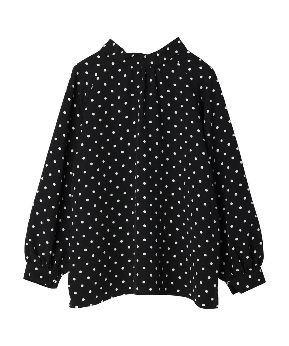 ２ＷＡＹドットブラウス　, Black, M