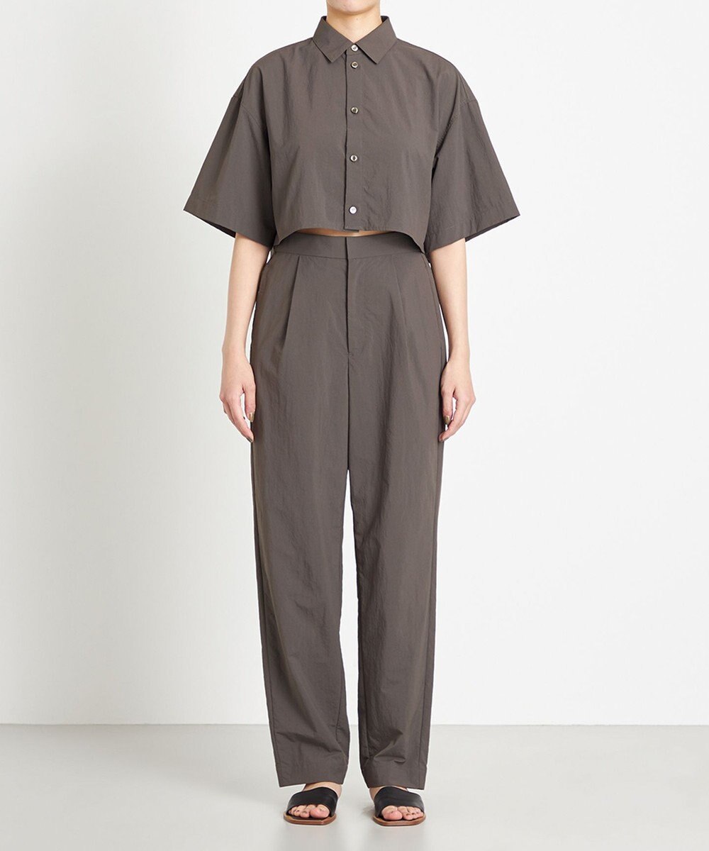 NAVE 【ReNAVE　撥水機能・UVカット・透湿・接触冷感・洗える】ナイロンタスランパンツ 