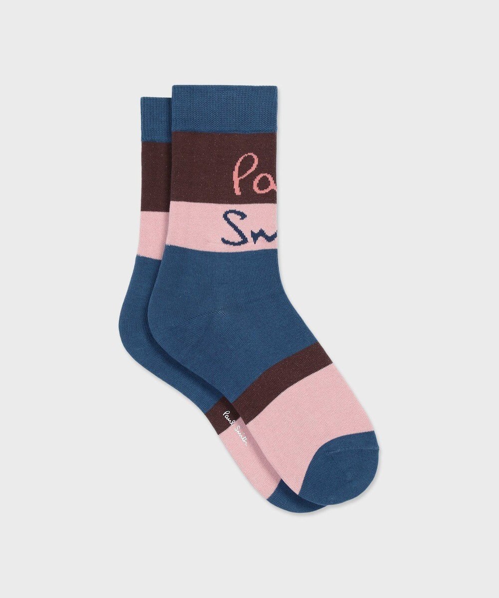 Paul Smith Logo Border ソックス 