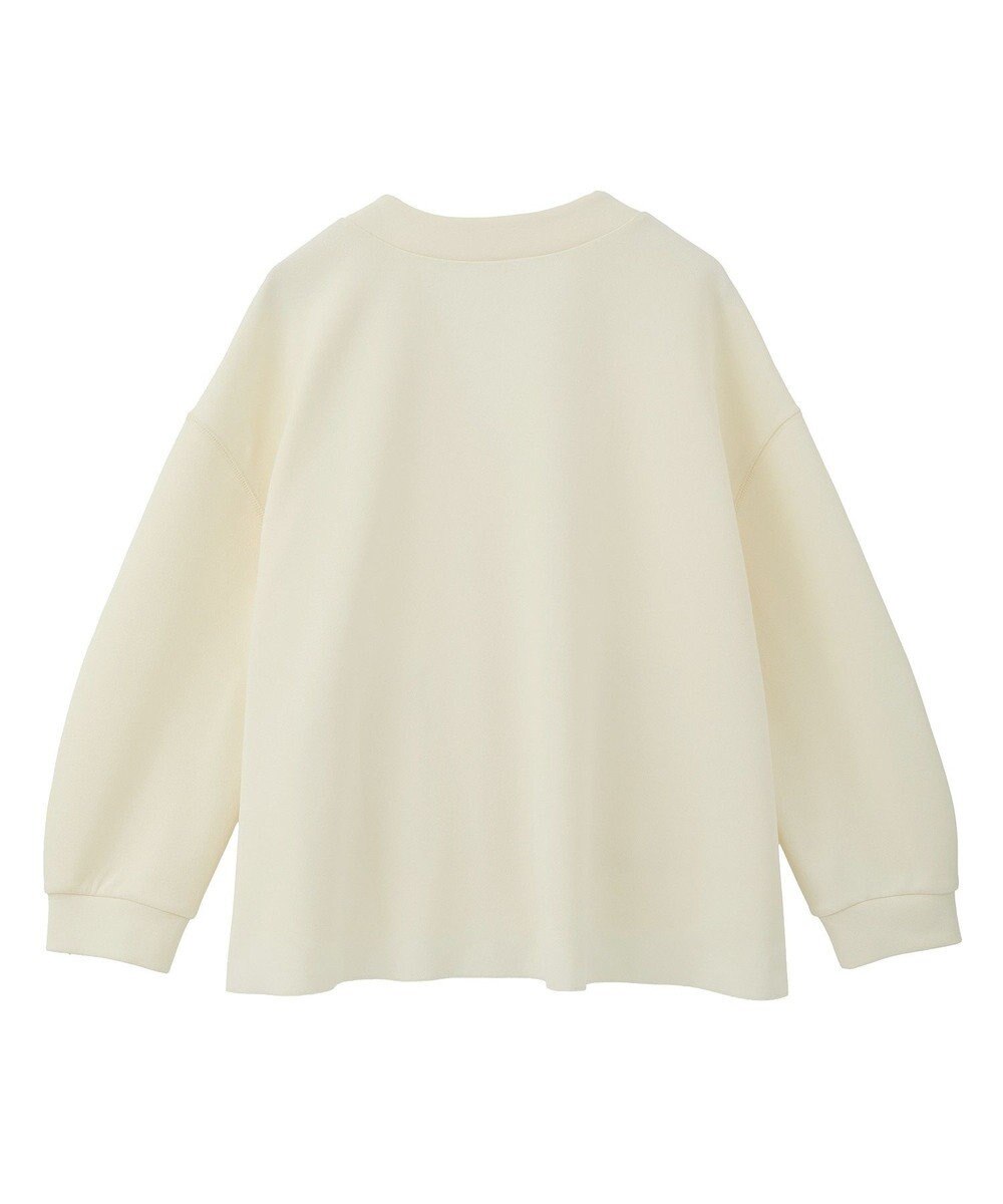 YECCA VECCA 金釦カットジョーゼットカーディガン 