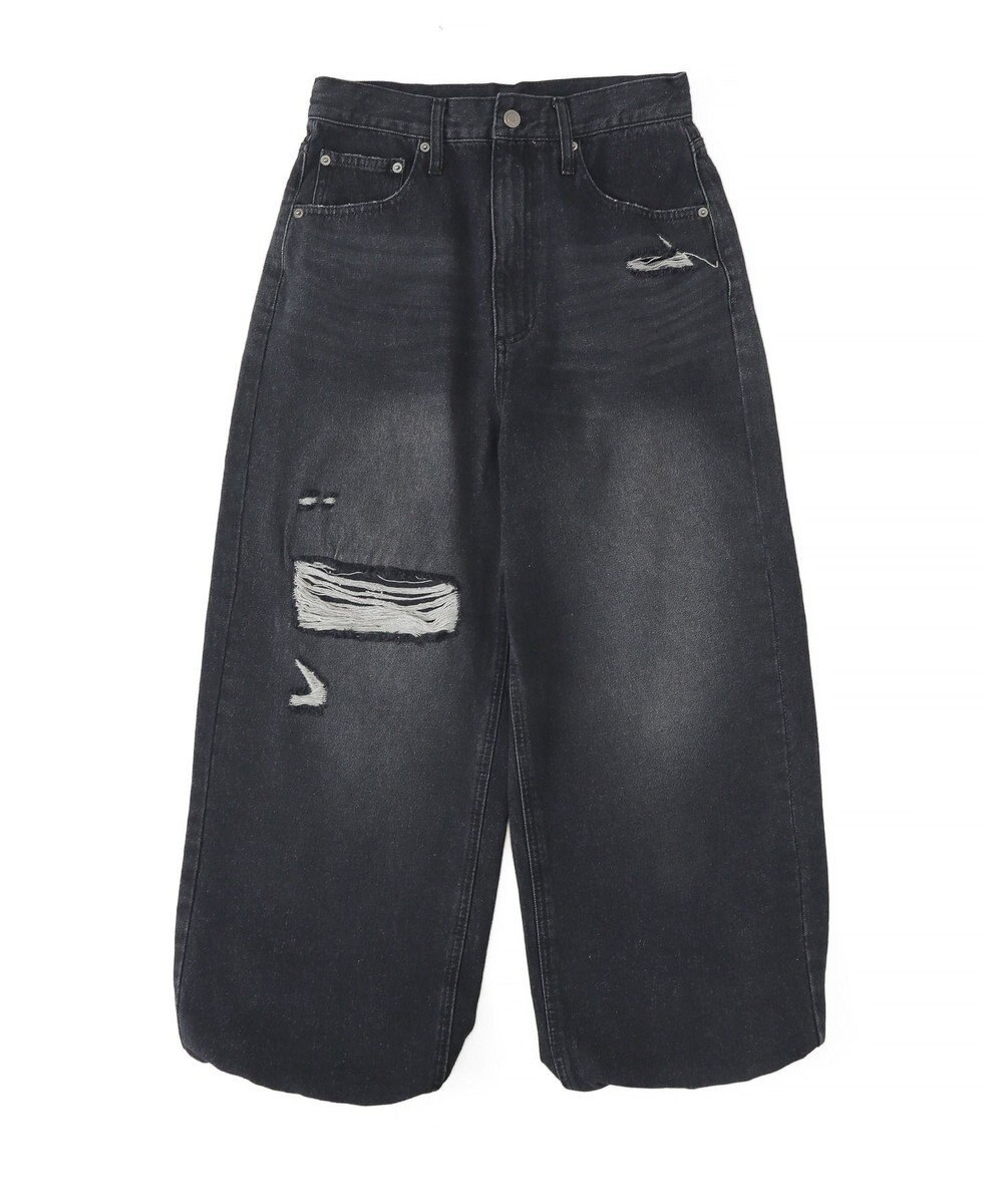 WEGO スーパーバギーダメージデニムパンツ 