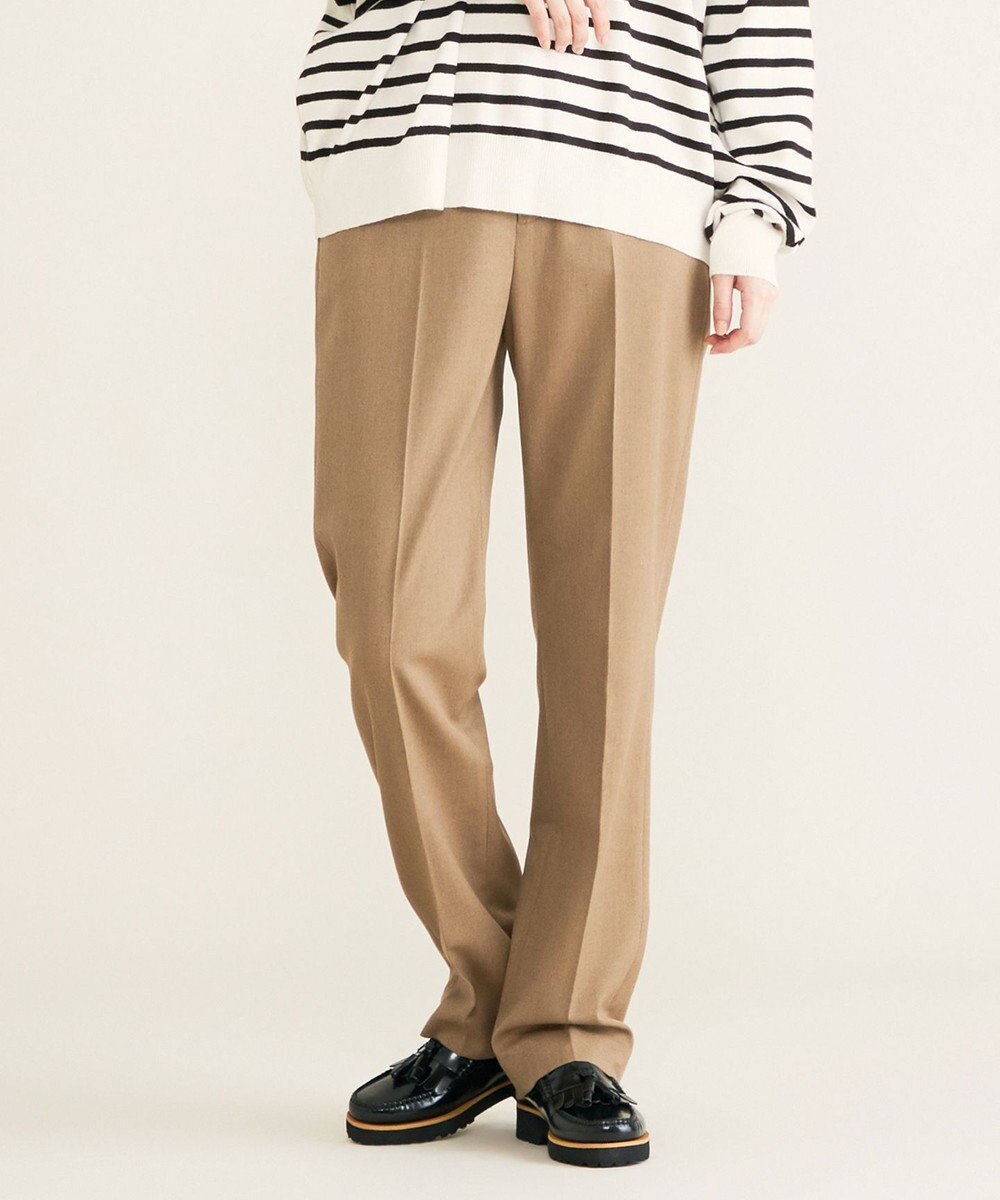 SHARE PARK LADIES 【洗える】TRストレートパンツ 