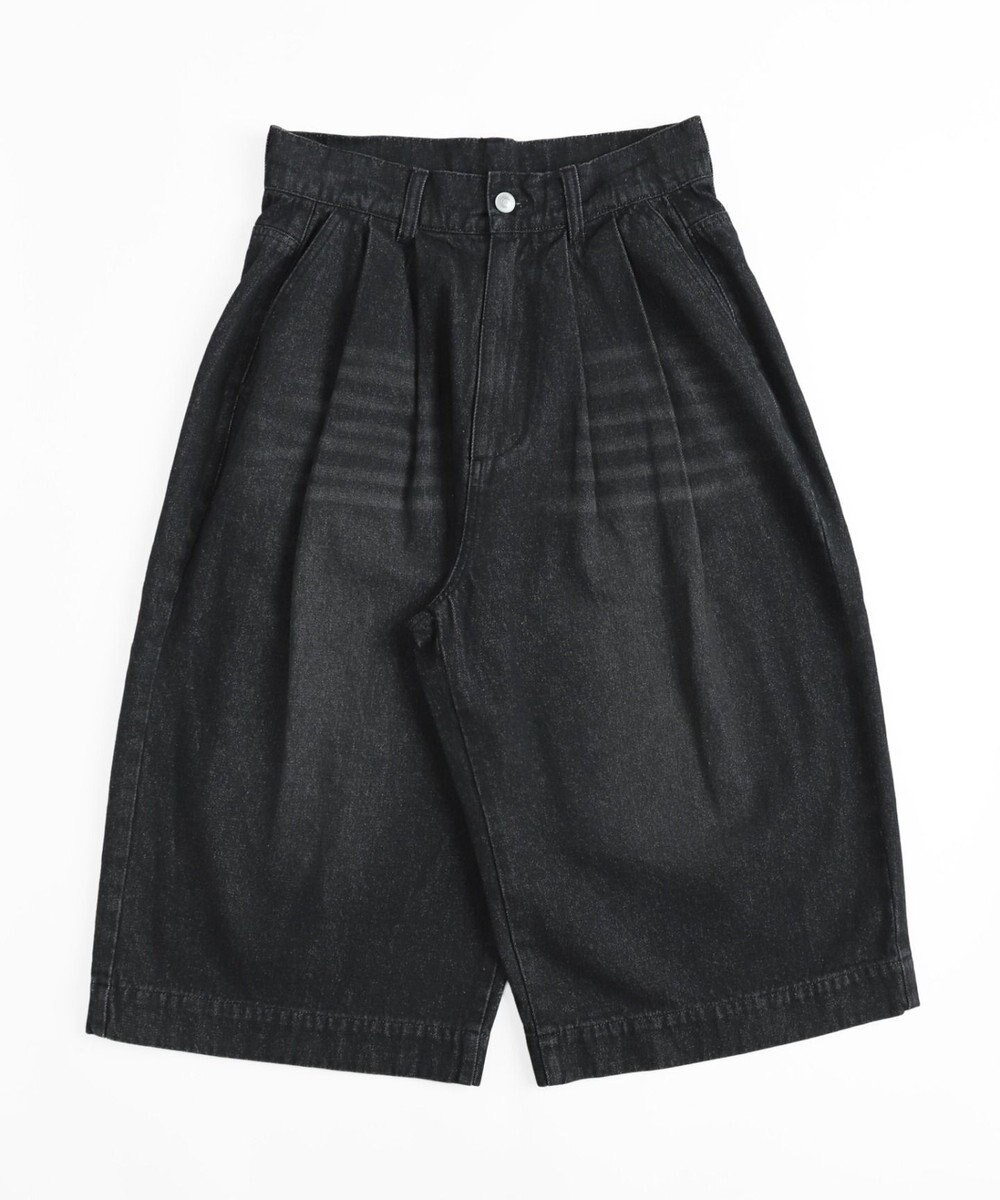 WEGO クロップドワイドデニムパンツ 