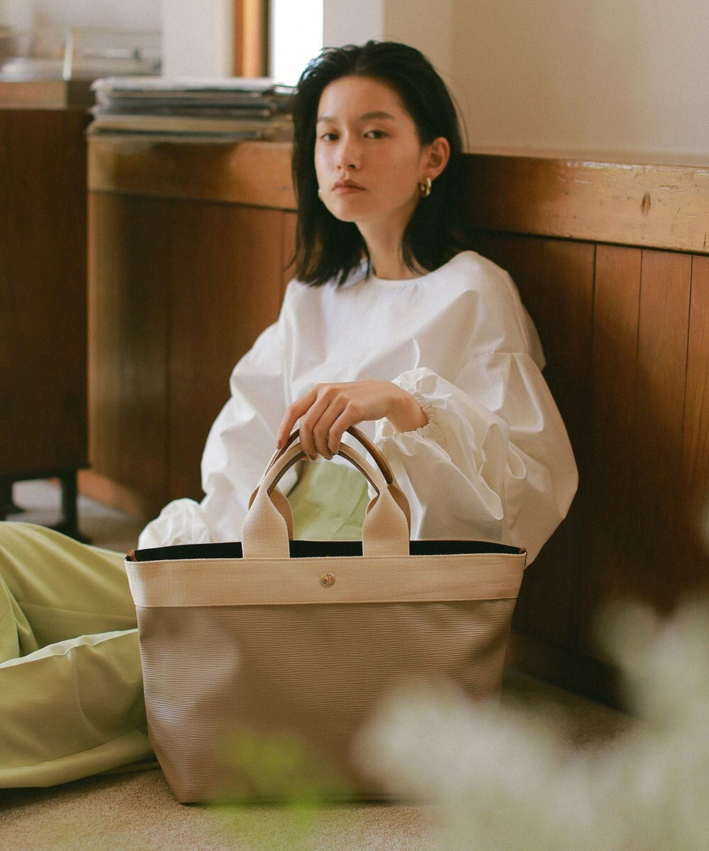 TOPKAPI 【Breath TOPKAPI】リプルネオレザー A4トートバッグ 