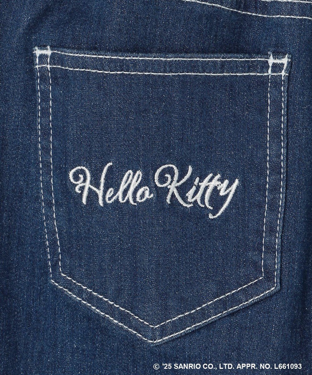 ANY KIDS 【ハローキティ×ANY KIDS】デニムワイドパンツ 