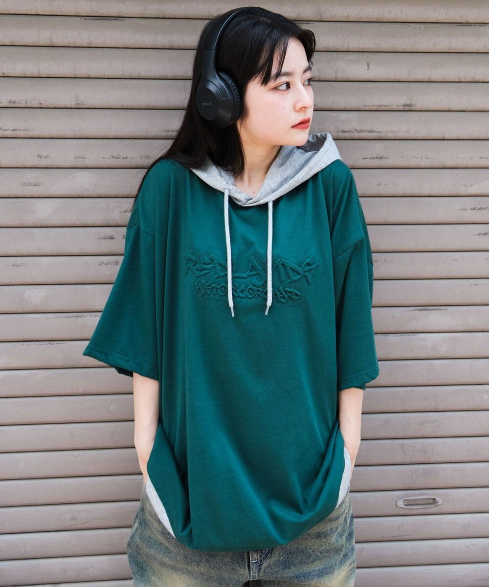 WEGO 【接触冷感/ユニセックス着用ITEM】エンボスロゴグラフィックTPK（SS） 