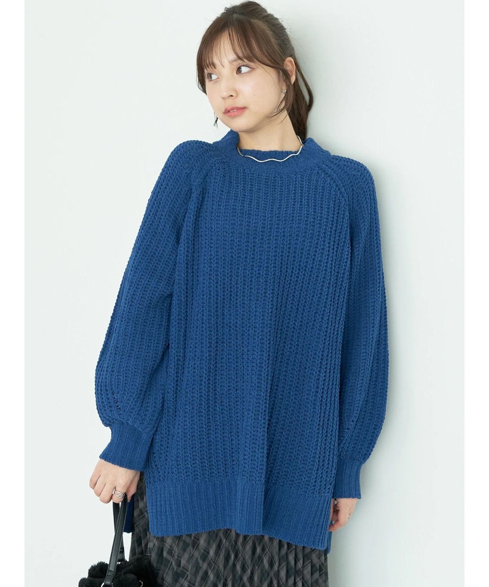 earth music&ecology マットモール片畦チュニック 