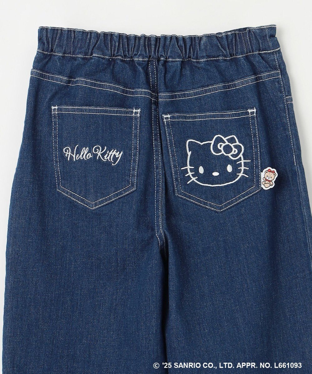 ANY KIDS 【ハローキティ×ANY KIDS】デニムワイドパンツ 