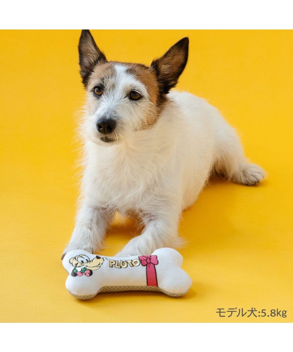 PET PARADISE ディズニー プルート リボン骨 トイ 