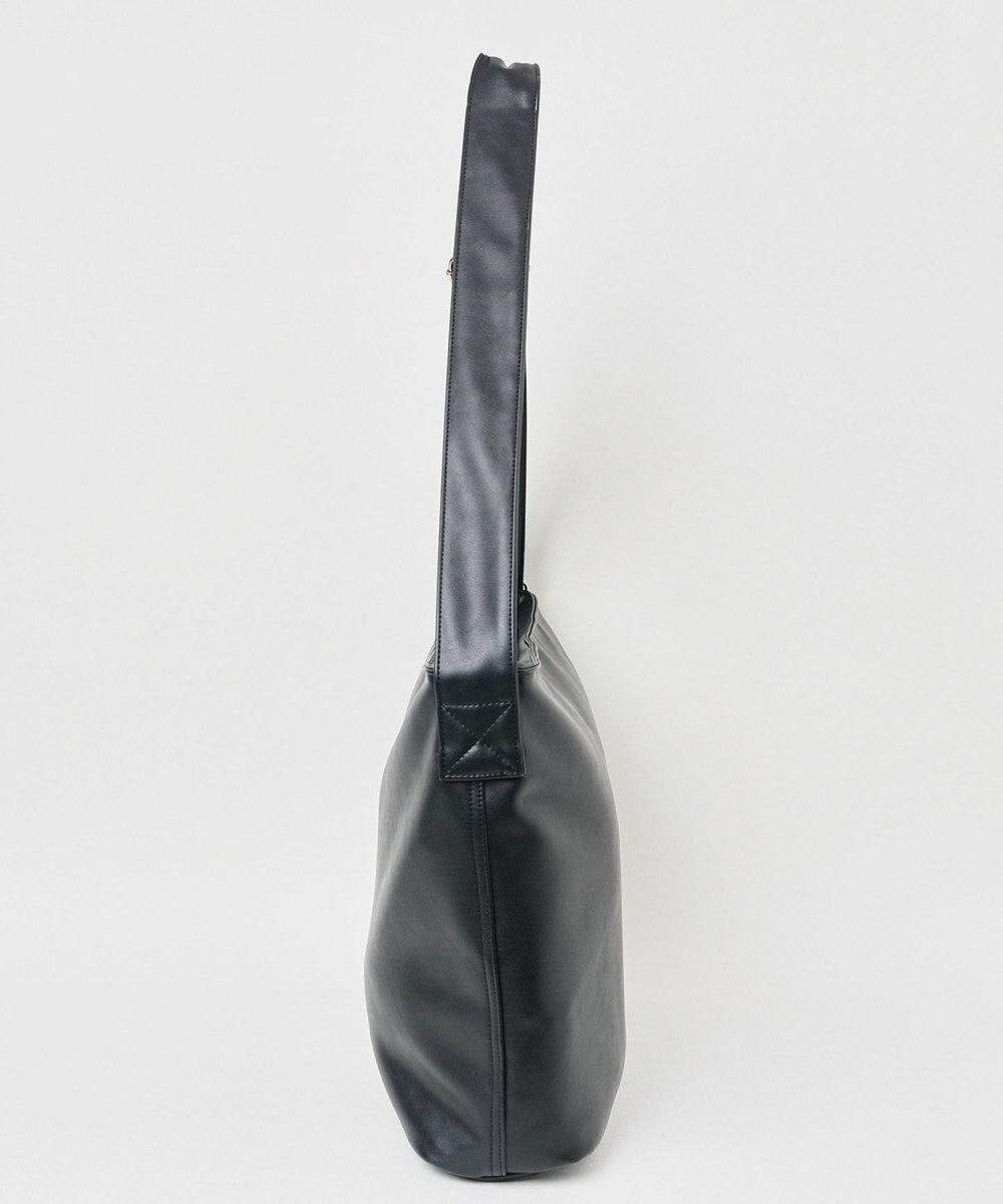 WEGO 【ユニセックス着用ITEM】レザータッチBIGショルダー 