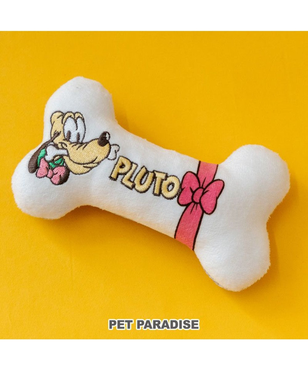 PET PARADISE ディズニー プルート リボン骨 トイ 