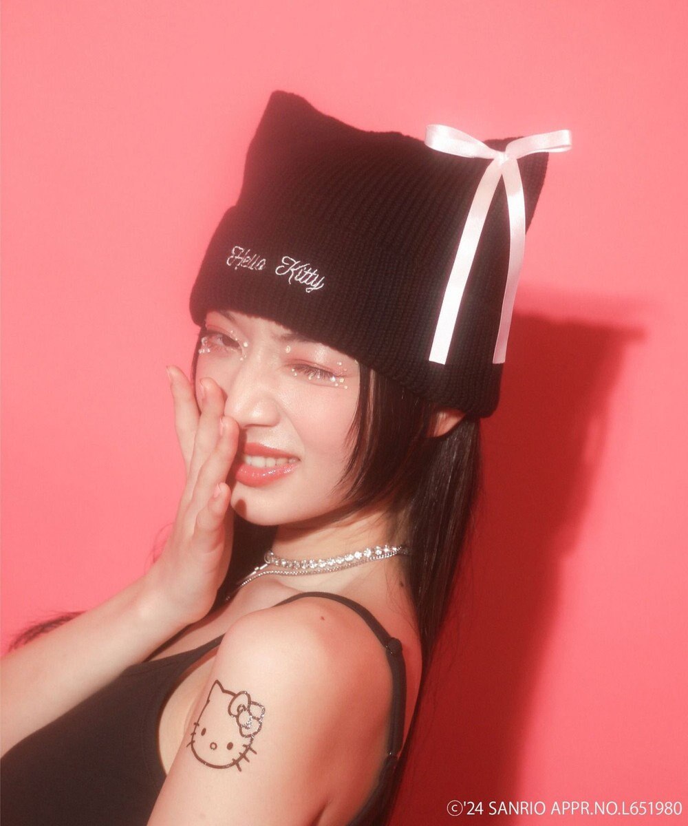 WEGO 【サンリオ】HELLOKITTYコラボキティニットキャップ 