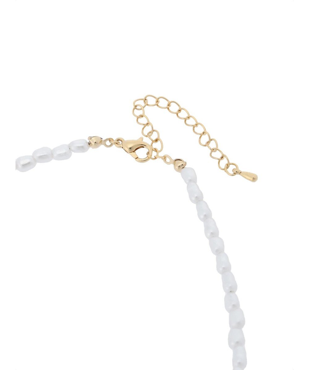 Green Parks ・ＨＡＬＦ　ＴＩＭＥ　天然石ワントップパールネックレス 