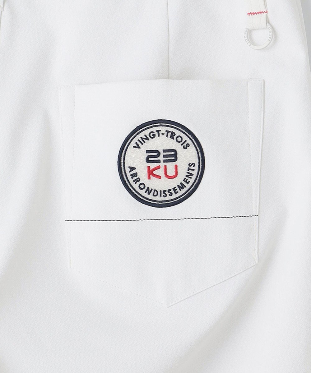 23区GOLF 【WOMEN】【撥水/ストレッチ】スケトラドビーストレッチベーシックパンツ 透け感軽減 