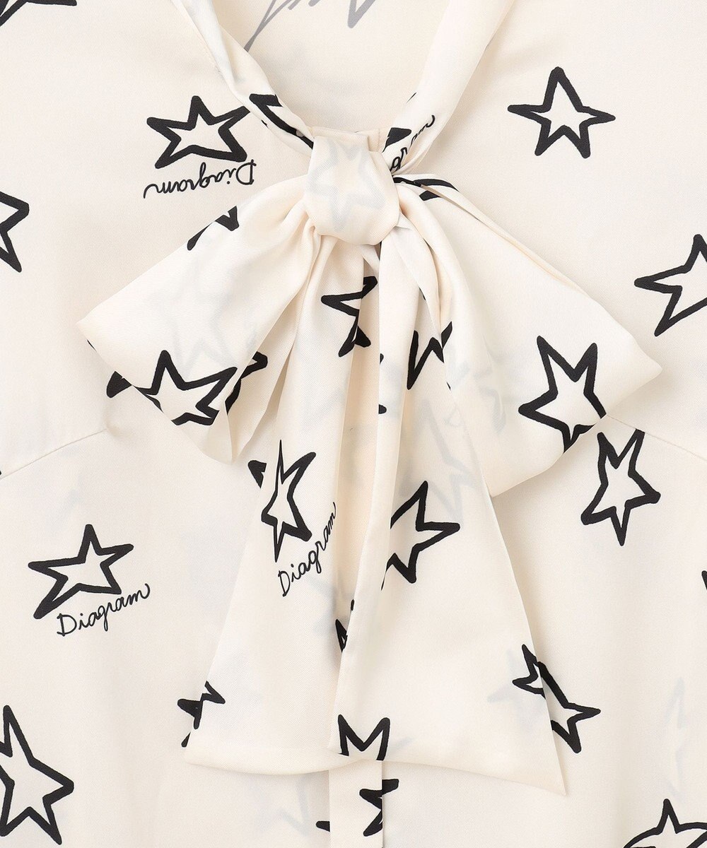 GRACE CONTINENTAL スタープリントミニワンピース 