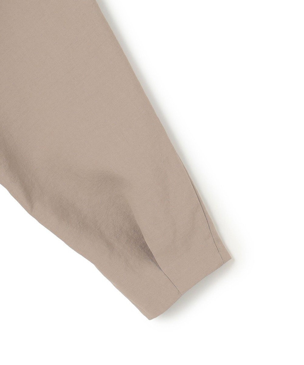 BEIGE， PORDIC / ドロスト付きノーカラージャケット 