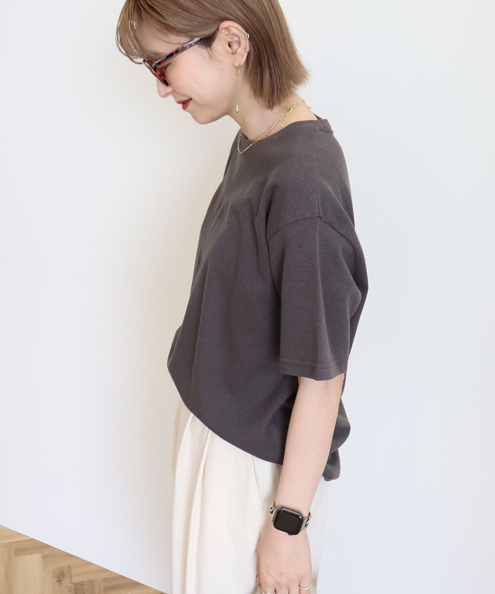 AMERICAN HOLIC ワッフル半袖プルオーバー 