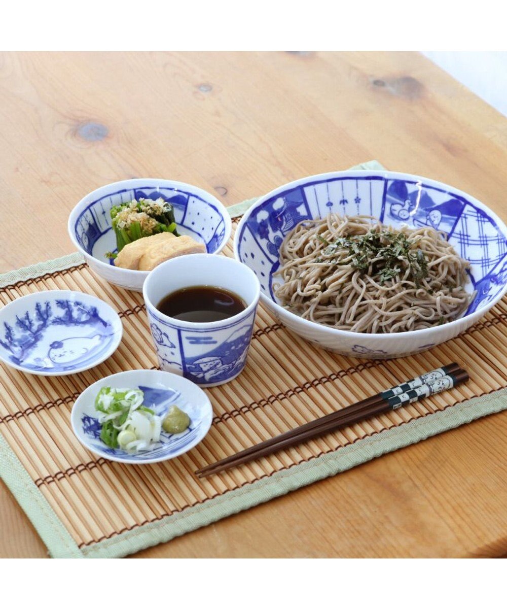 Mother garden しろたん 和食器 旅柄 和大皿 