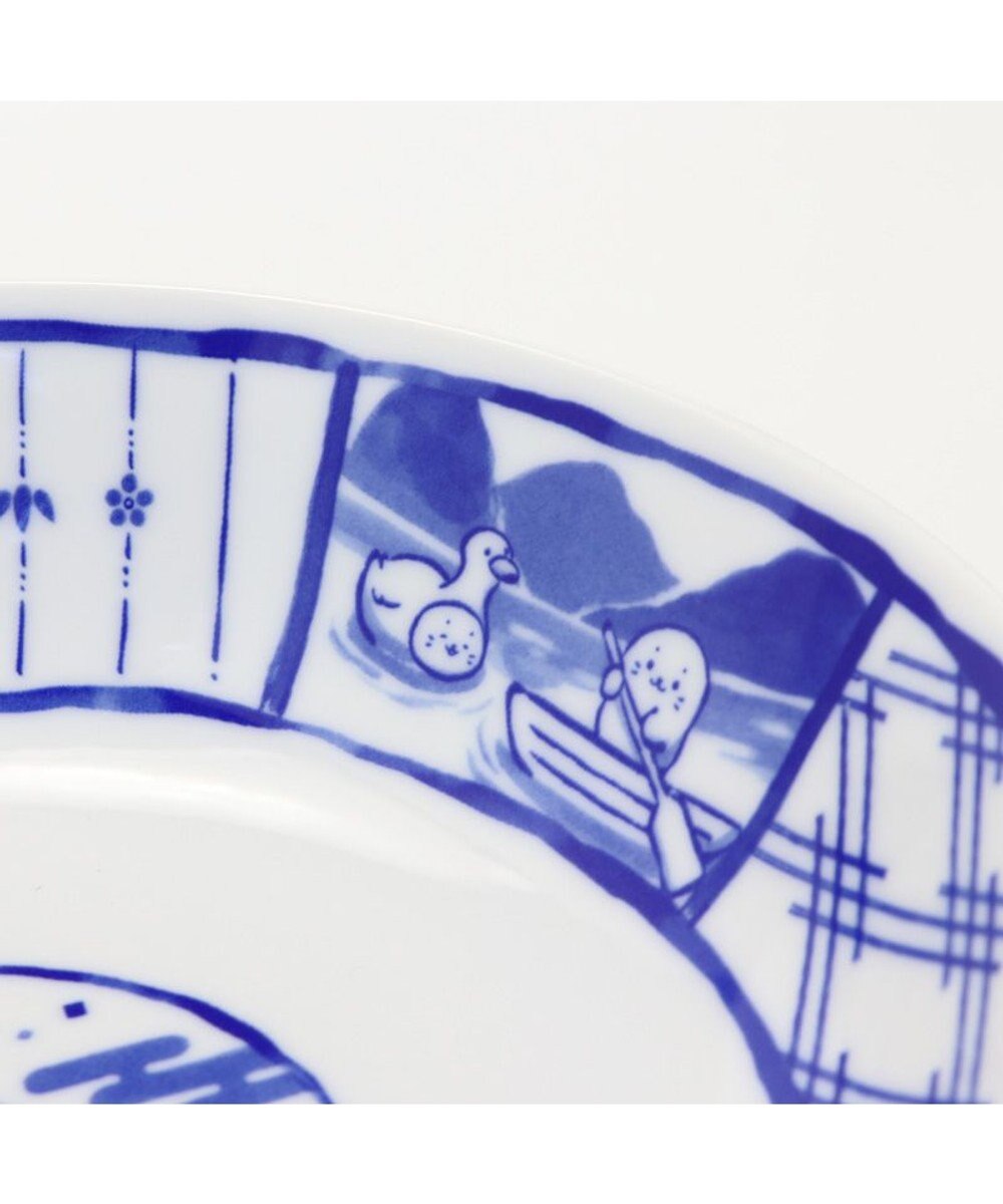 Mother garden しろたん 和食器 旅柄 和大皿 