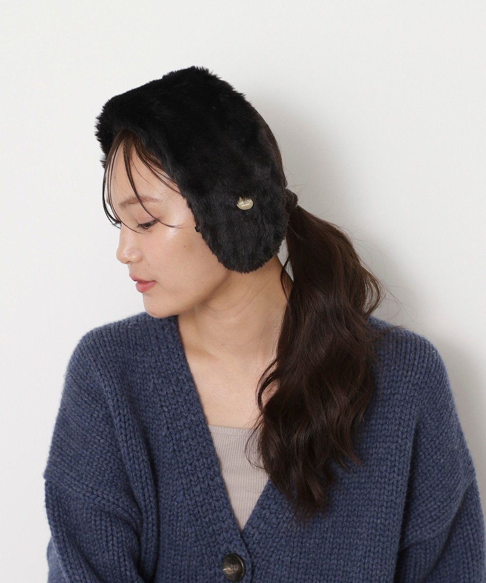 MOONBAT PAUL&JOE ACCESSOIRES(ポール&ジョー)カチューシャ イヤマフ ネコチャーム付 