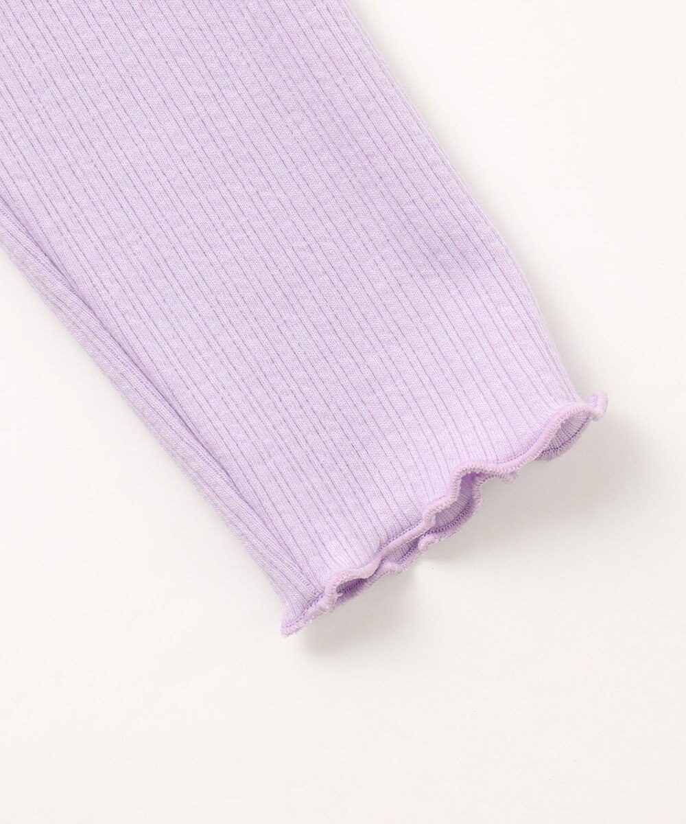 ANY KIDS ドッキング花柄カットソー 