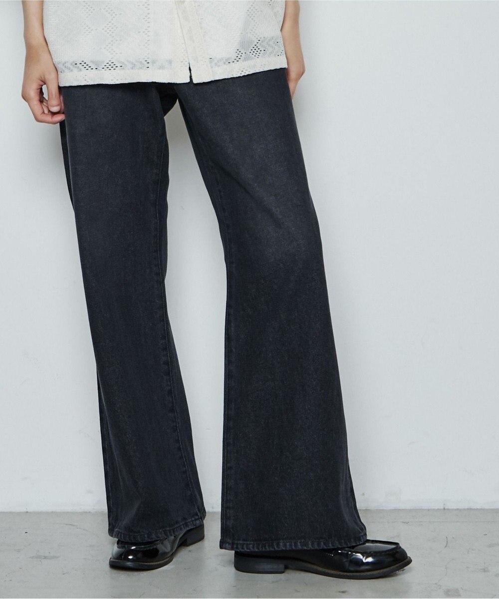 WEGO ルーズフィットフレアパンツ 