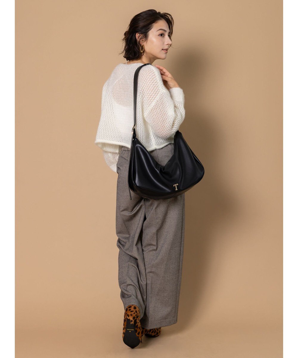 Te chichi 【泉 里香さん着用・Oggi.jp10/23掲載】キャットヤーンメッシュニット 