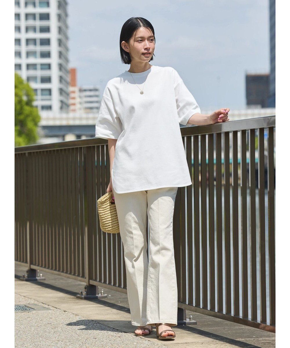 AMERICAN HOLIC 抗菌防臭＋ＵＶカット裾ラウンドカットチュニック 