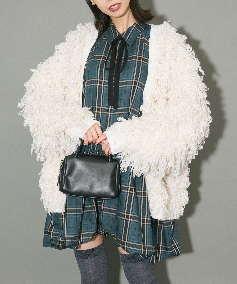 Green Parks フリンジニットカーディガン 