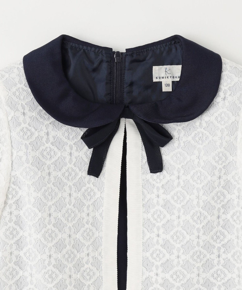 組曲 KIDS 【110-140㎝】レーシージャケット＆ワンピース セット 