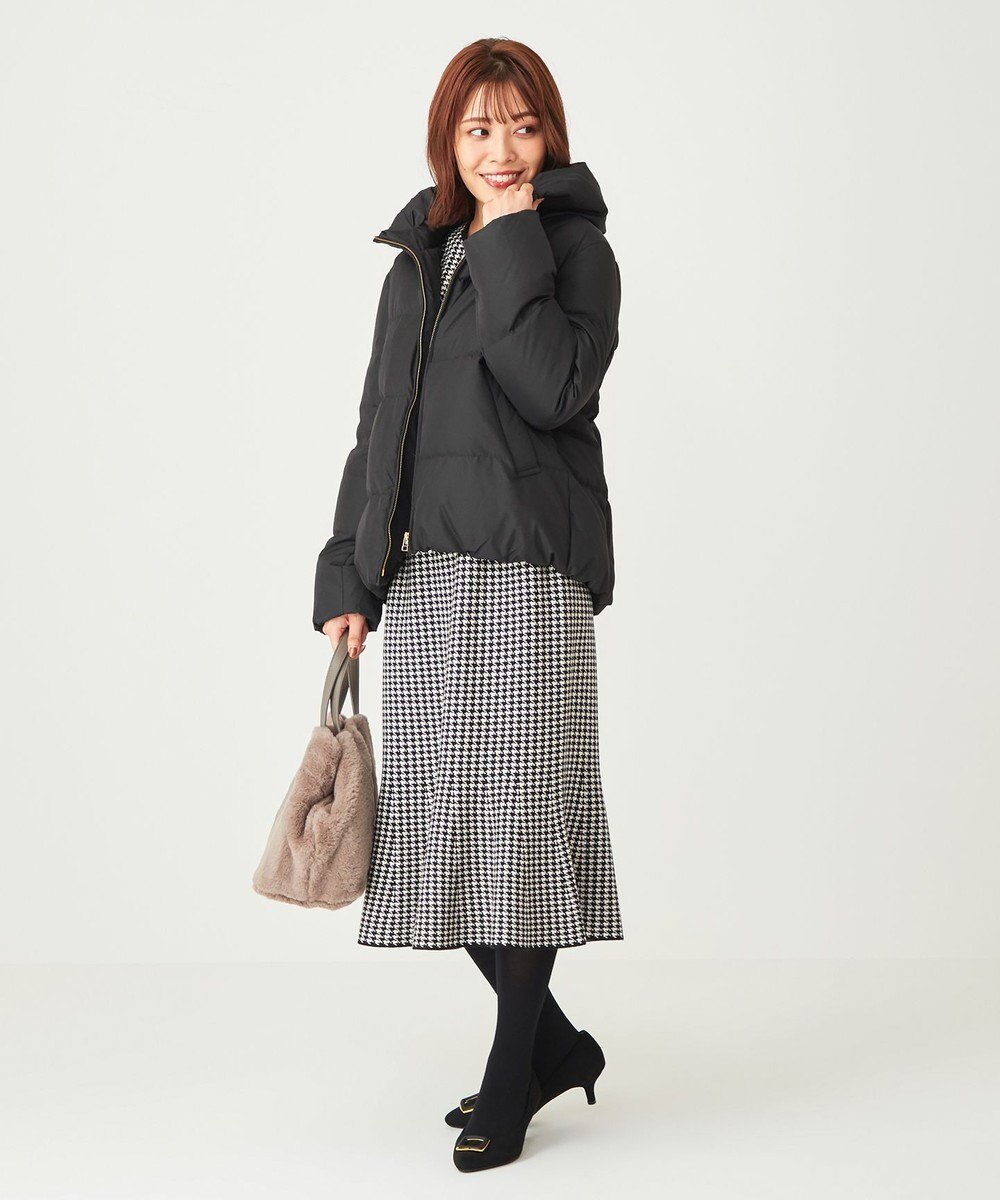 ANY SIS 【撥水】エコファイバーミックスショート ダウン 