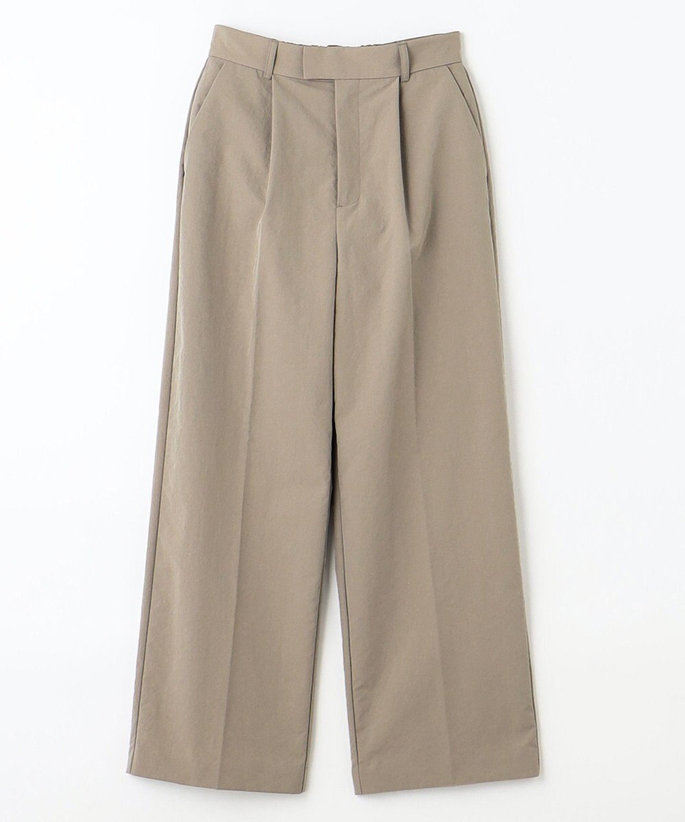 ANY 【吸水速乾/イージーケア/ストレッチ/ウエストゴム/洗濯機可能】ドライチノタックパンツ 