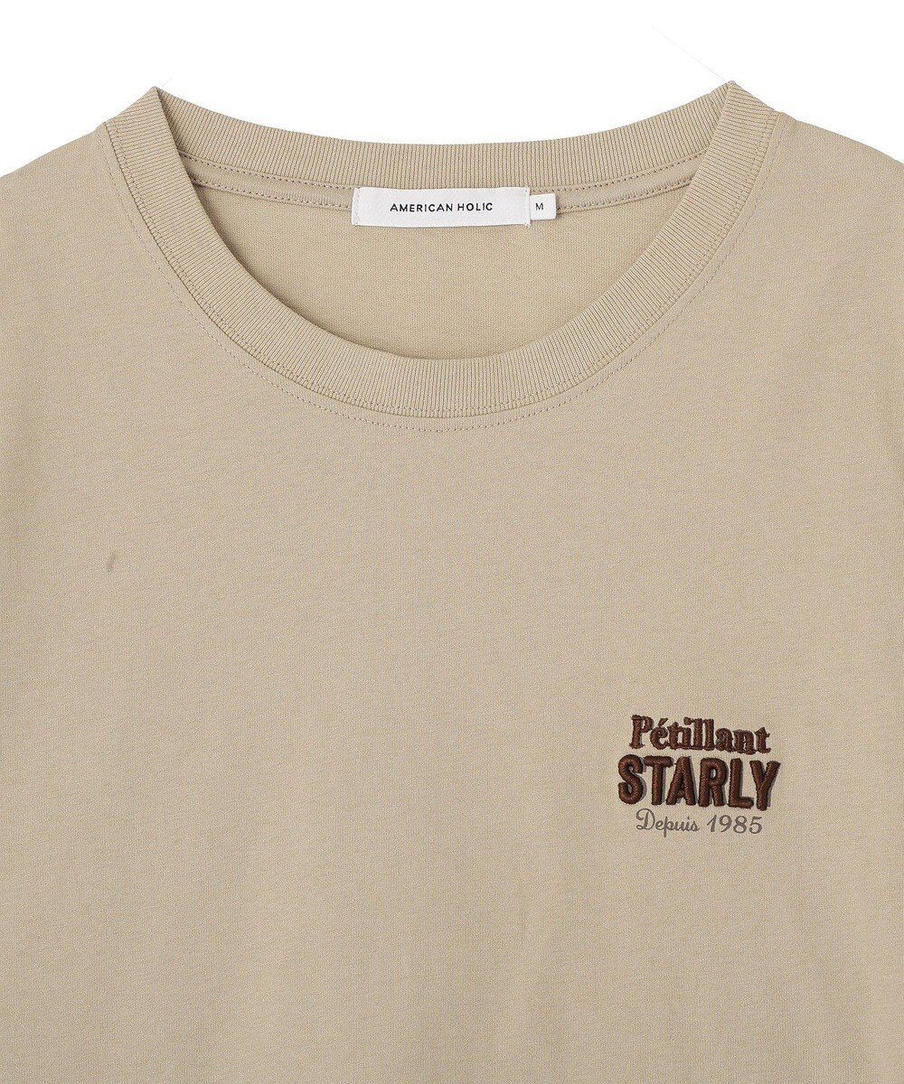AMERICAN HOLIC STARLY 刺繍ロゴTシャツ 